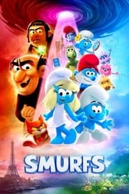 Poster for Smurfs 2025 Movie HDCam Dual Audio Hindi Eng 480p 720p 1080p
