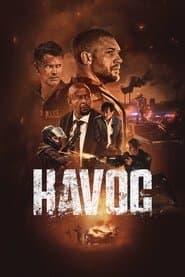 Poster for Havoc 2025 NF Movie WebRip Dual Audio Hindi Eng 480p 720p 1080p